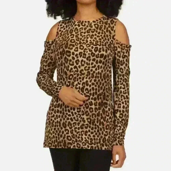 Michael Kors Open Shoulder Top - Picture 14 of 14